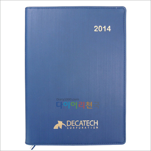 2014년 데카텍 다이어리납품(18절 이태리라인 인스프링(파랑)
